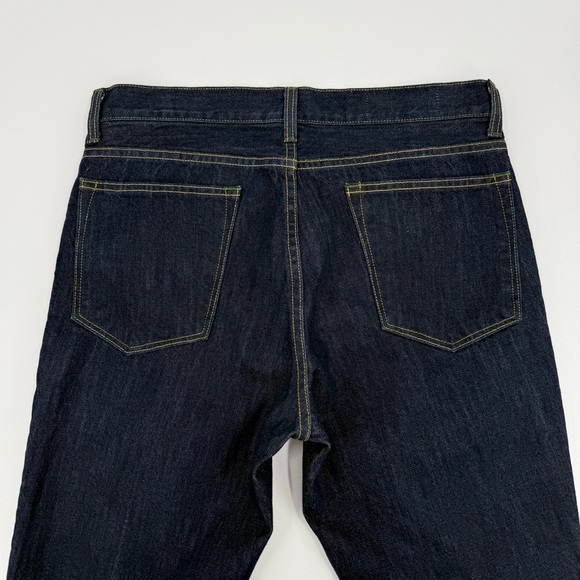 Imogene + Willie Imogene Slim Straight Indigo Dark Wash Denim Jean Size 31 Tall - Picture 11 of 12